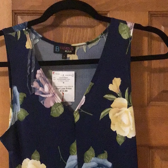 NWT: Gorgeous Angled Bottom Dress - Picture 2 of 3